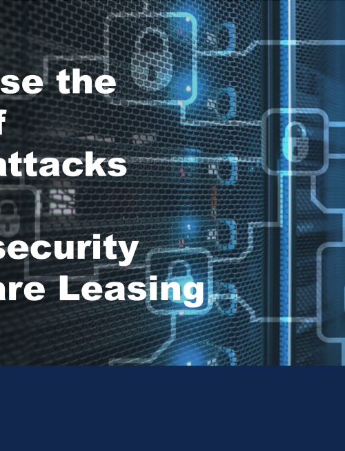 Cover image of digital padlocks over a server to illustrate the benefits of cybersecurity software leasing