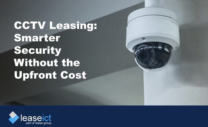Image of CCTV camera to illustrated the benefits of CCTV leasing