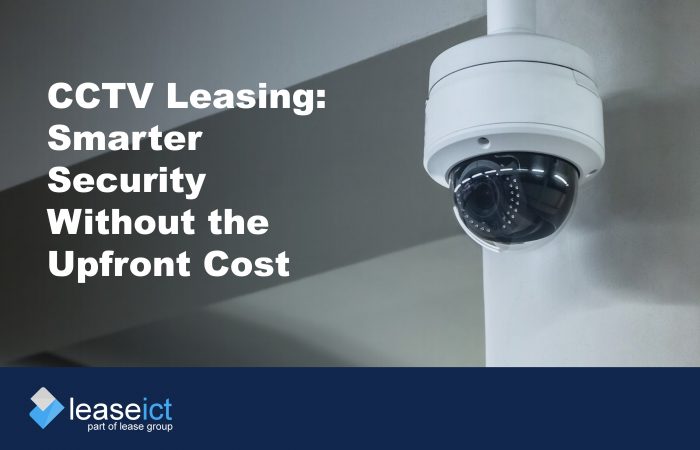 Image of CCTV camera to illustrated the benefits of CCTV leasing