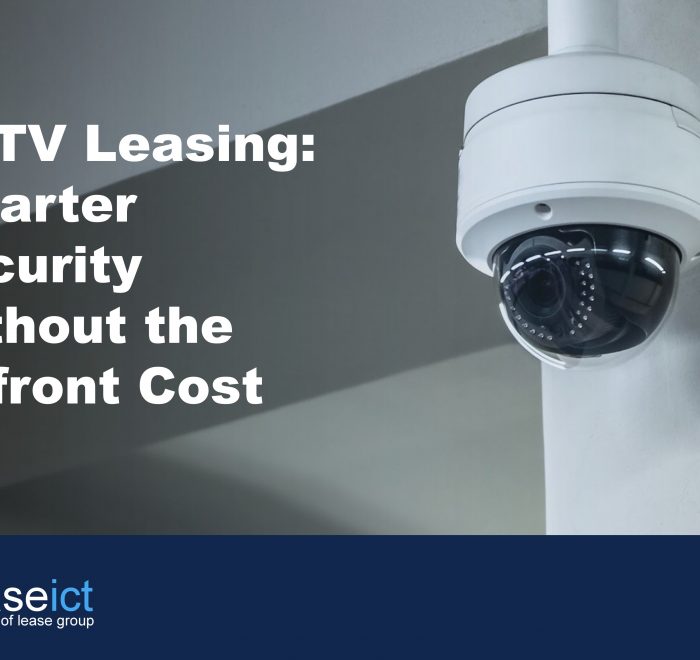 Image of CCTV camera to illustrated the benefits of CCTV leasing